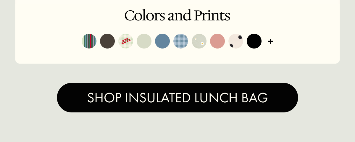 Colors and Prints | SHOP INSULATED LUNCH BAG