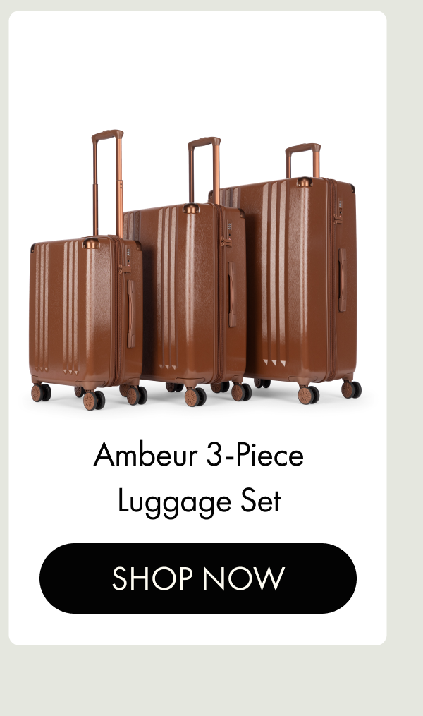 Ambeur 3-Piece Luggage Set | SHOP NOW
