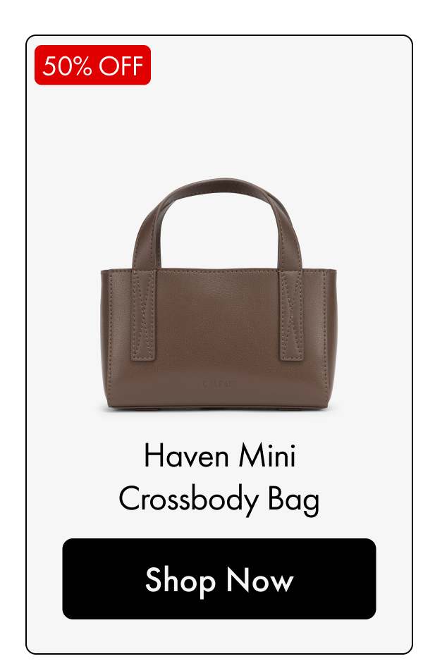 50% OFF | Haven Mini Crossbody Bag | Shop Now