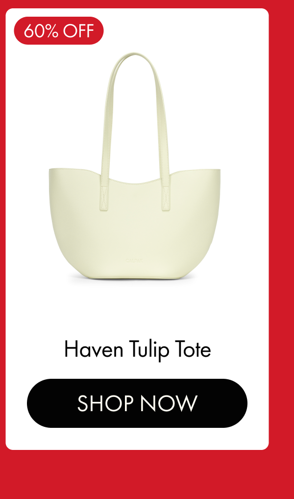 60% OFF | Haven Tulip Tote | SHOP NOW