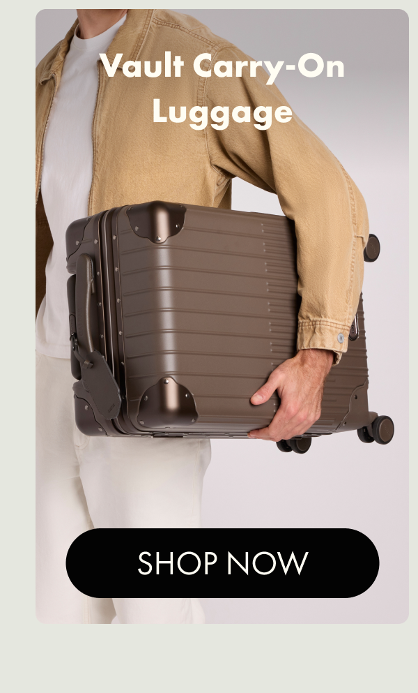 Vault Carry-On Luggage | SHOP NOW