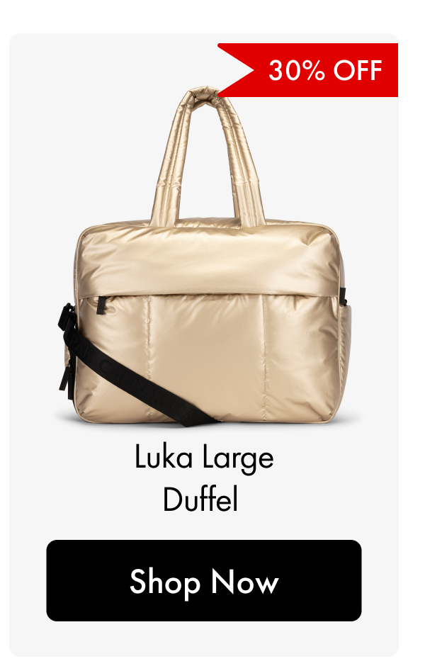 30% OFF | Luka Large Duffel | Shop Now