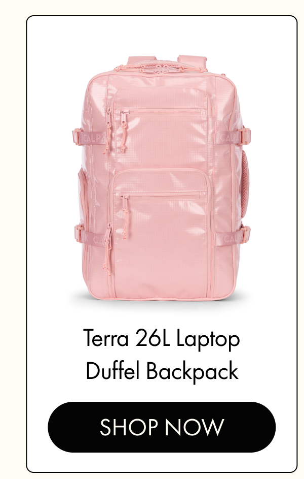 Terra 26L Laptop Duffel Backpack | SHOP NOW