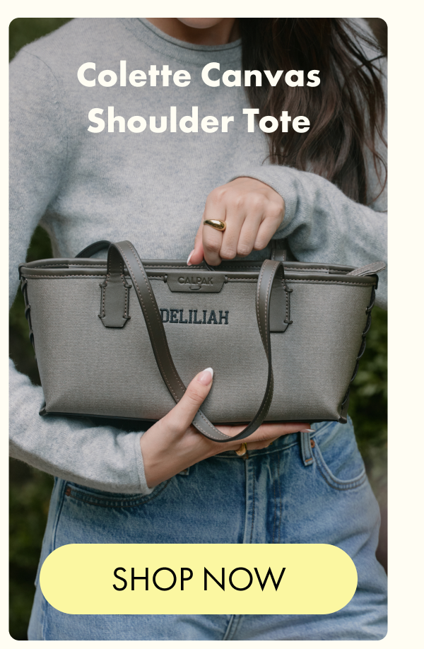 Colette Canvas Shoulder Tote | SHOP NOW