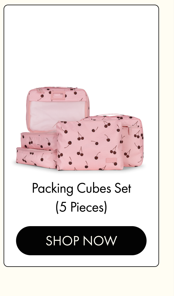 Packing Cubes Set (5 Pieces) | SHOP NOW