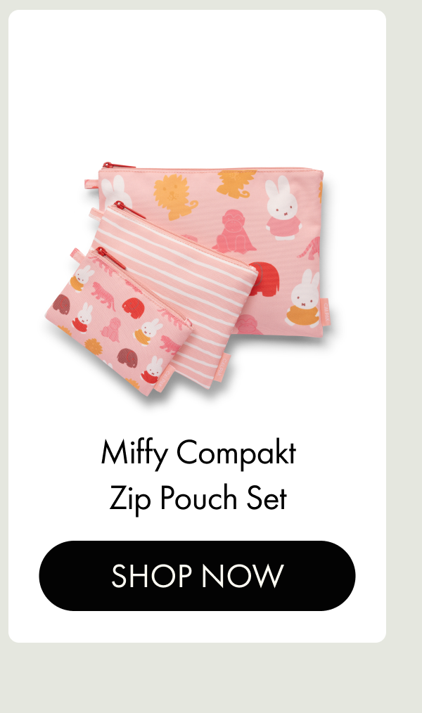 Miffy Compakt Zip Pouch Set | SHOP NOW