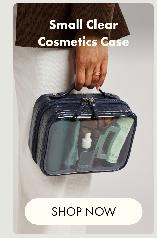 Small Clear Cosmetics Case | SHOP NOW