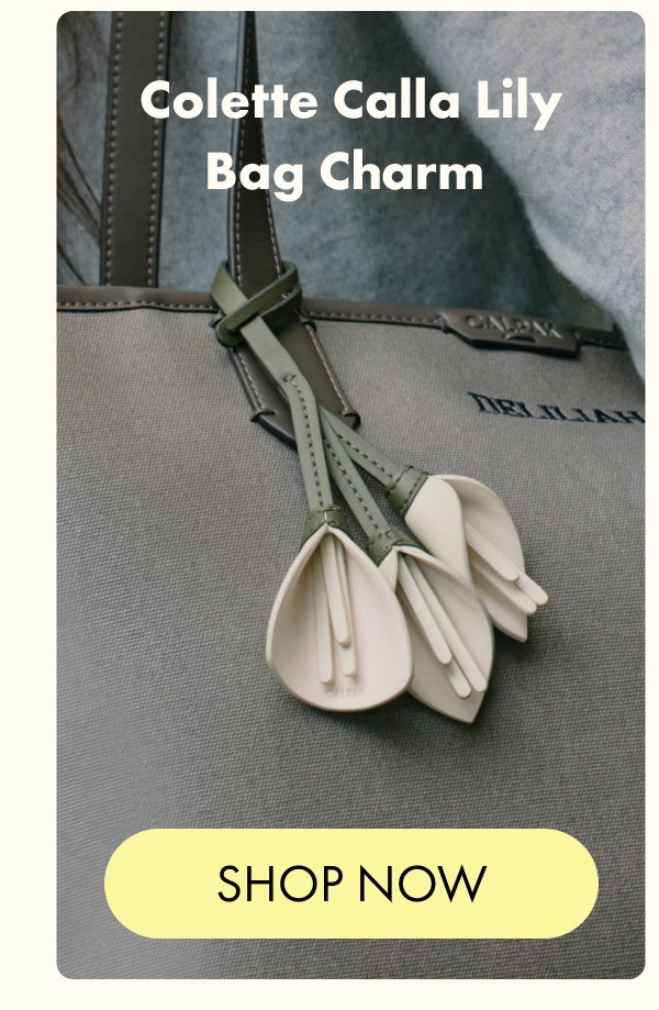 Colette Calla Lilly Bag Charm | SHOP NOW