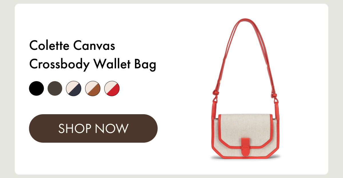 Colette Canvas Crossbody Wallet Bag | Five Colors | SHOP NOW