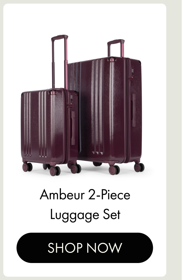 Ambeur 2-Piece Luggage Set | SHOP NOW