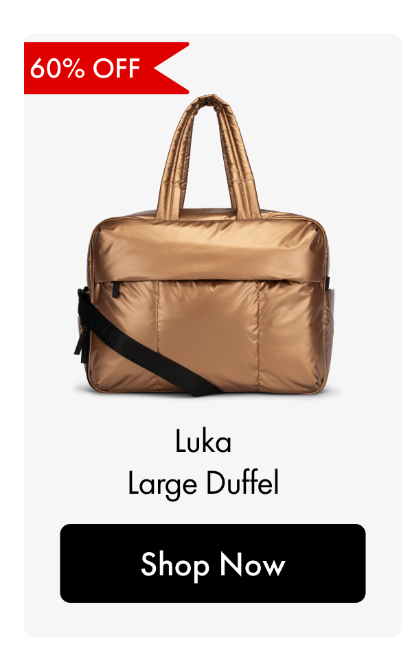 60% OFF | Luka Large Duffel | Shop Now