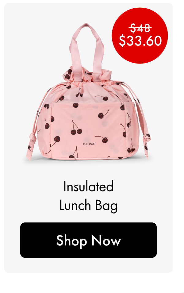 Was $48, Now $33.60 | Insulated Lunch Bag | Shop Now