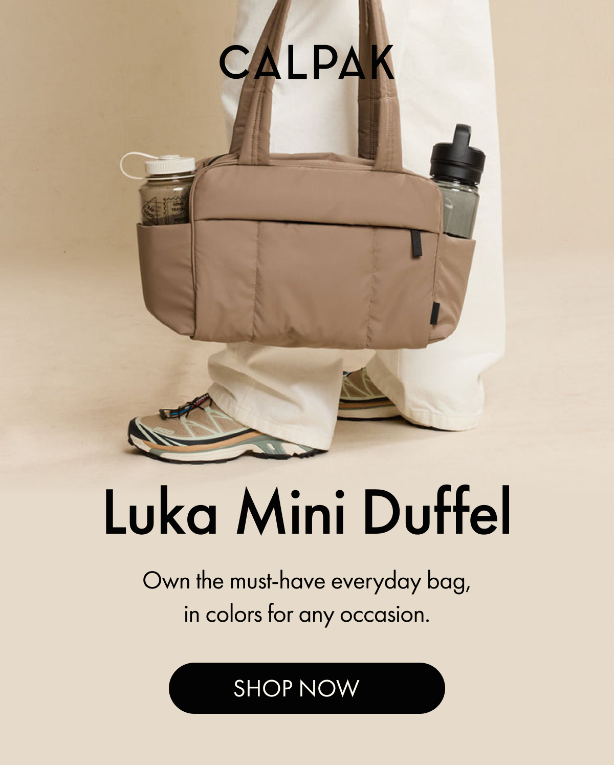 CALPAK | Luka Mini Duffel | Own the must-have everyday bag, in colors for any occasion. | SHOP NOW