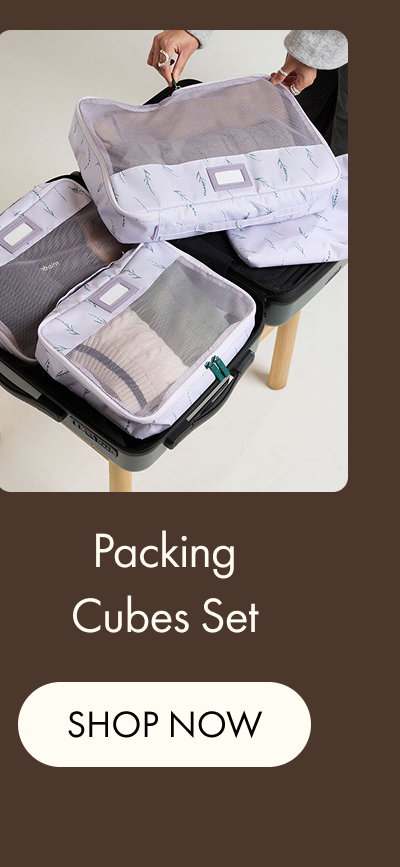 Packing Cubes Set | SHOP NOW