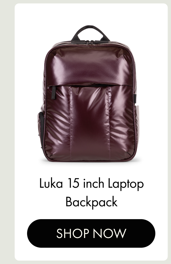 Luka 15 inch Laptop Backpack | SHOP NOW