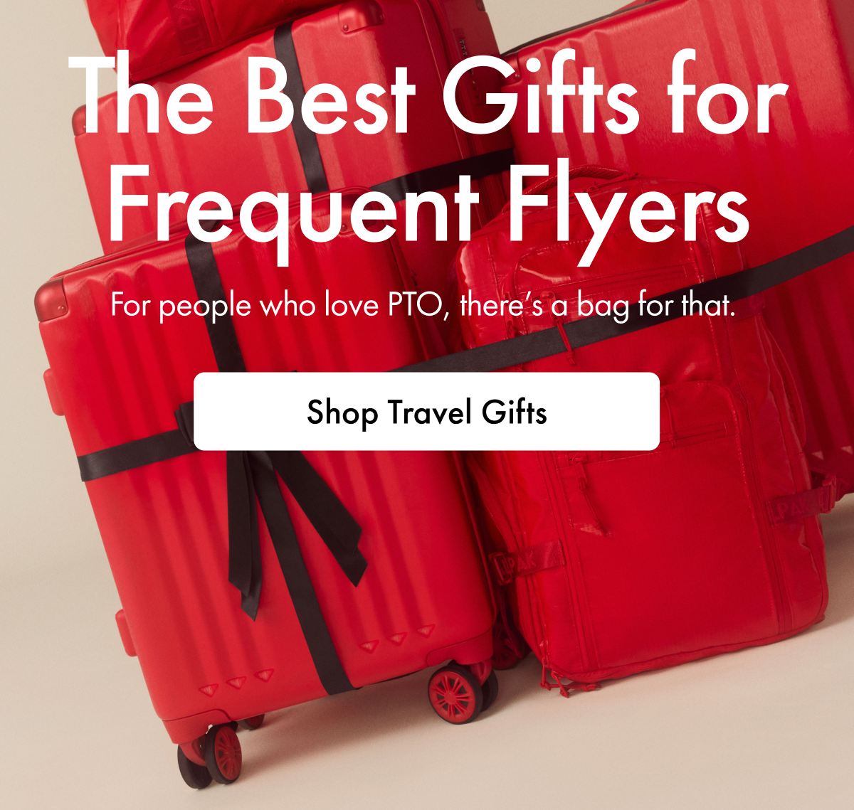 The Best Gifts for Frequent Flyers | For people who love PTO, there's a bag for that. | Shop Travel Gifts
