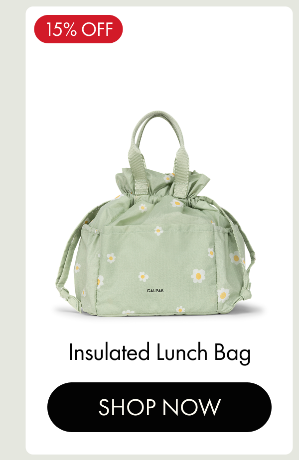 15% OFF | Insulated Lunch Bag | SHOP NOW