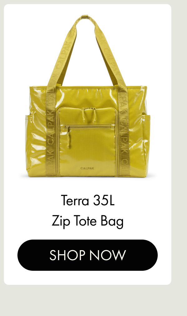 Terra 35L Zip Tote Bag | SHOP NOW
