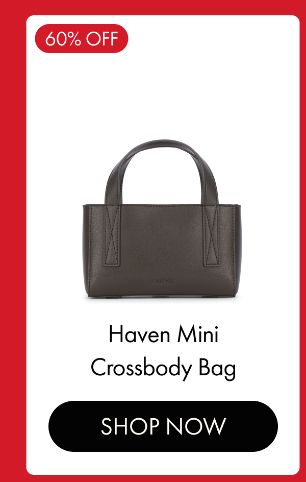 60% OFF | Haven Mini Crossbody Bag | SHOP NOW