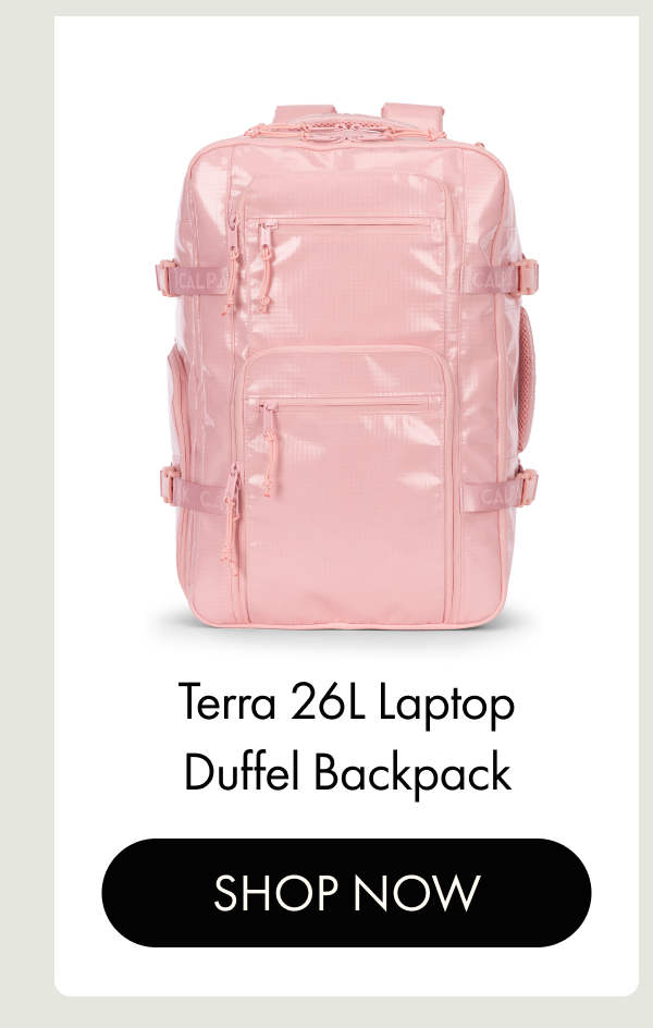 Terra 26L Laptop Duffel Backpack | SHOP NOW