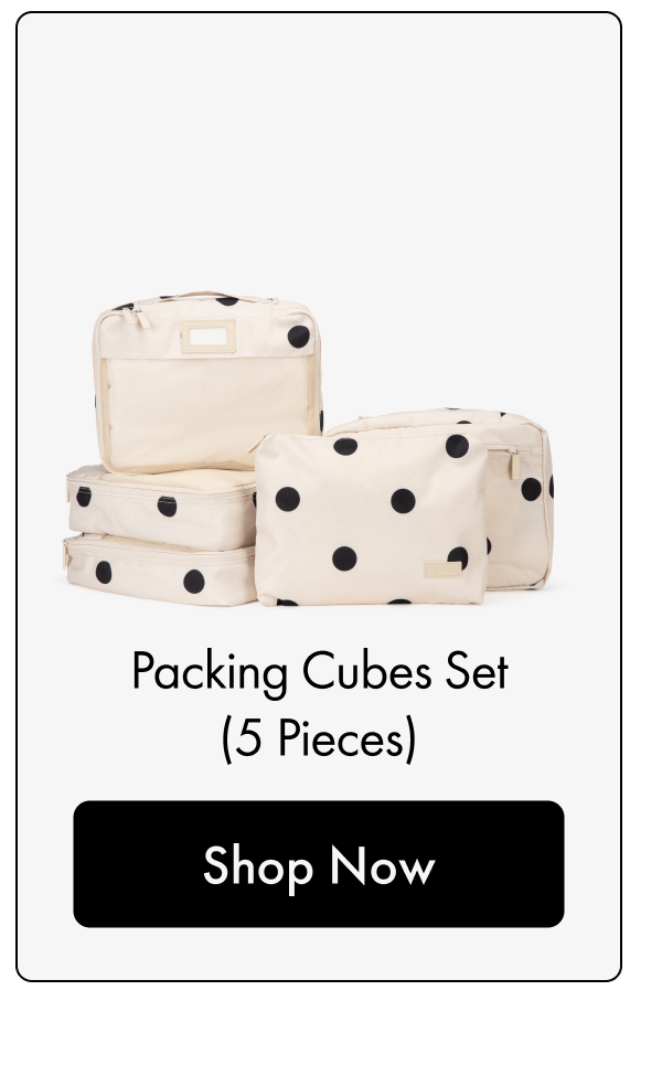 Packing Cubes Set (5 Pieces) | Shop Now