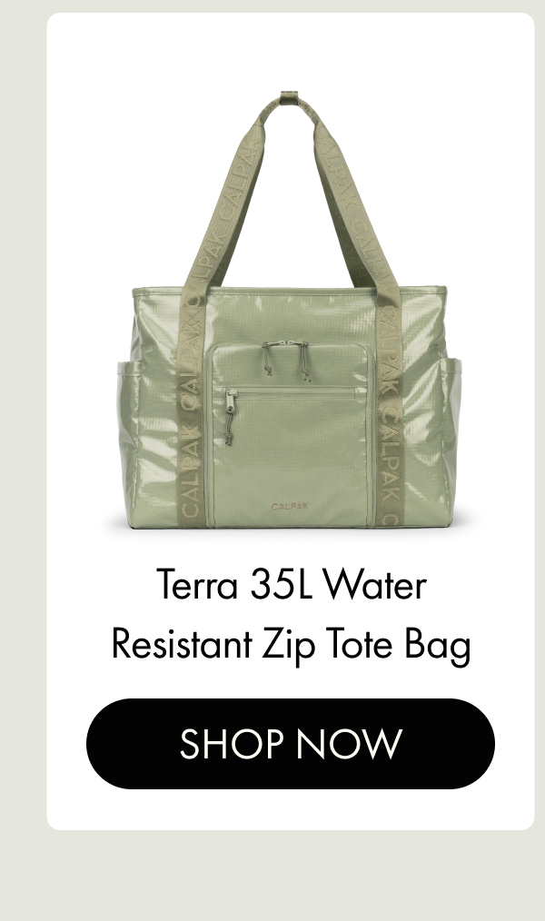 Terra 35L Water Resistant Zip Tote Bag | SHOP NOW