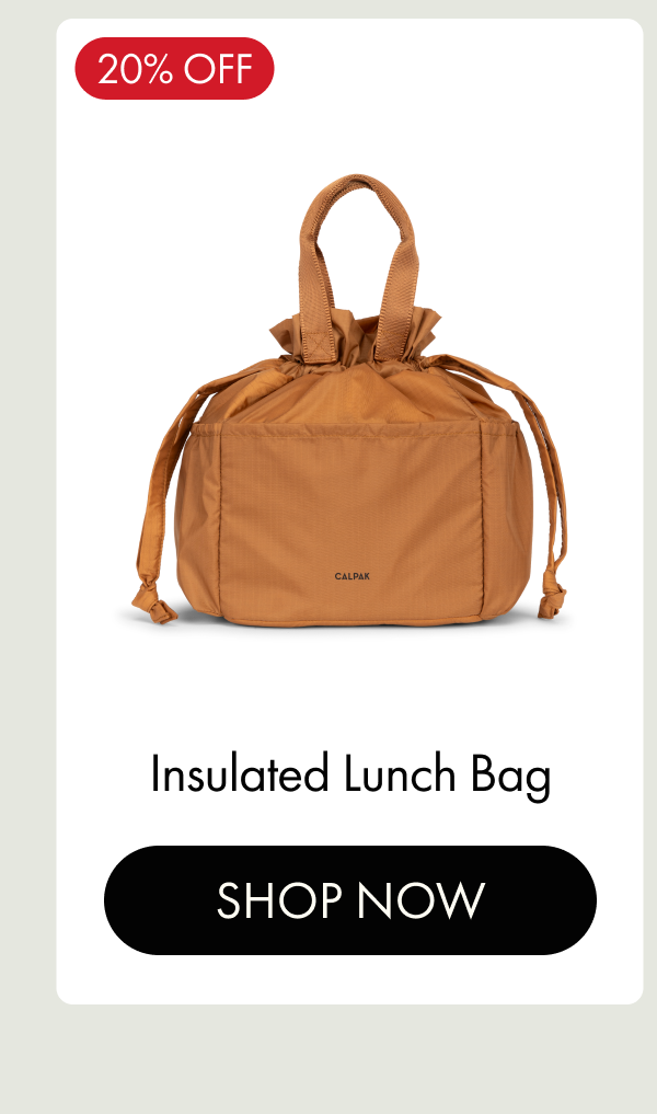 20% OFF | Insulated Lunch Bag | SHOP NOW