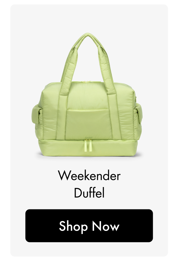 Weekender Duffel | Shop Now