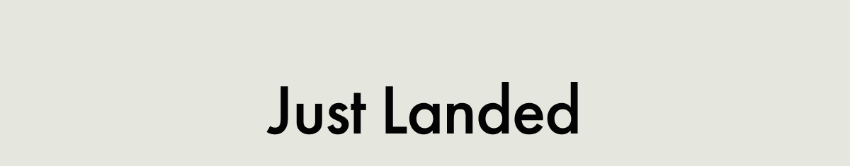 Just Landed