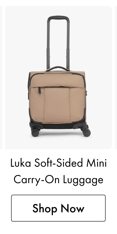 Luka Soft-Sided Mini Carry-On Luggage