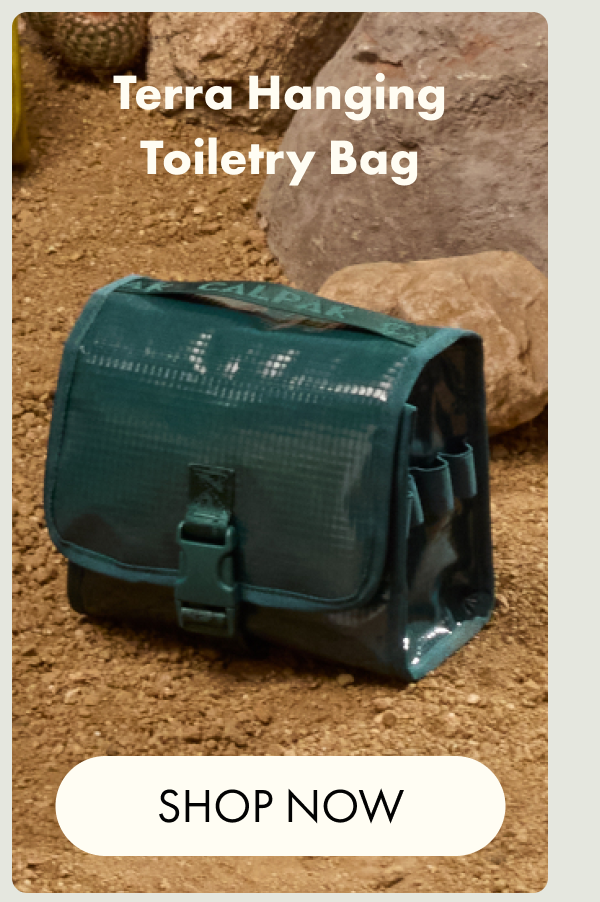 Terra Hanging Toiletry Bag | SHOP NOW