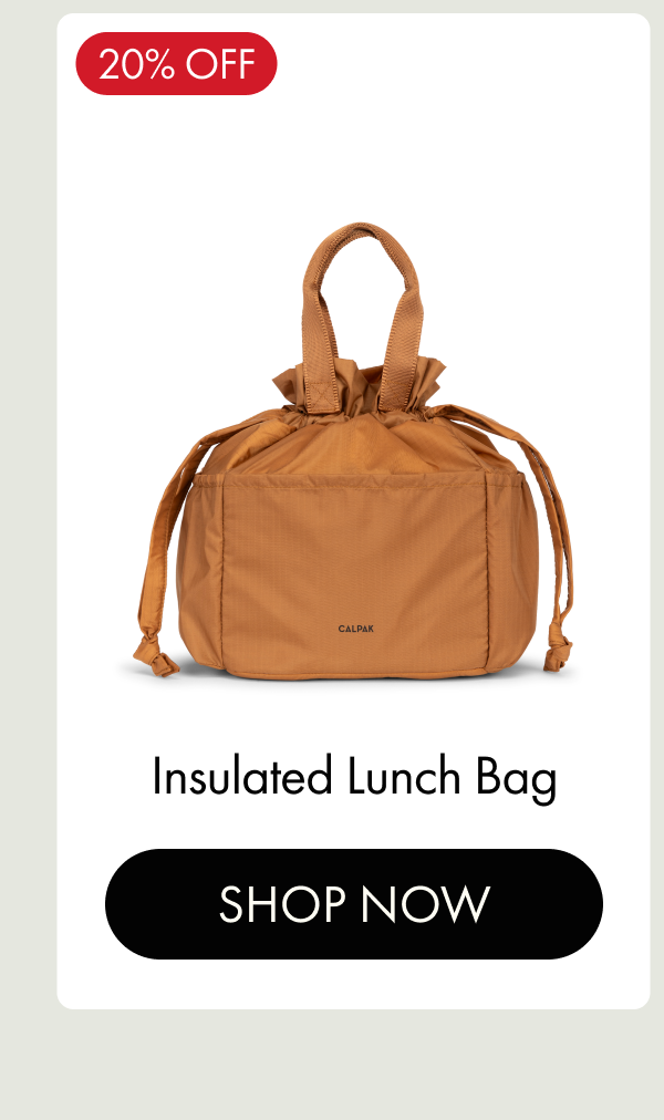 20% OFF | Insulated Lunch Bag | SHOP NOW