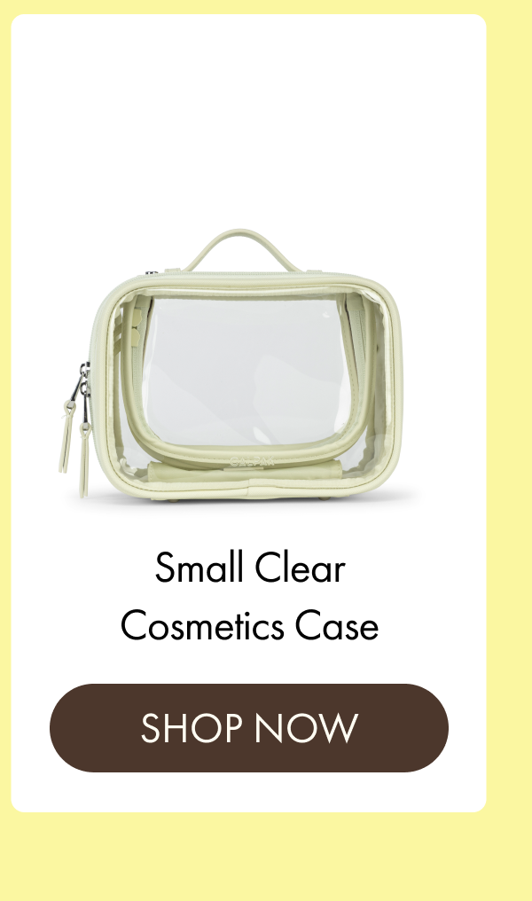Small Clear Cosmetics Case | SHOP NOW