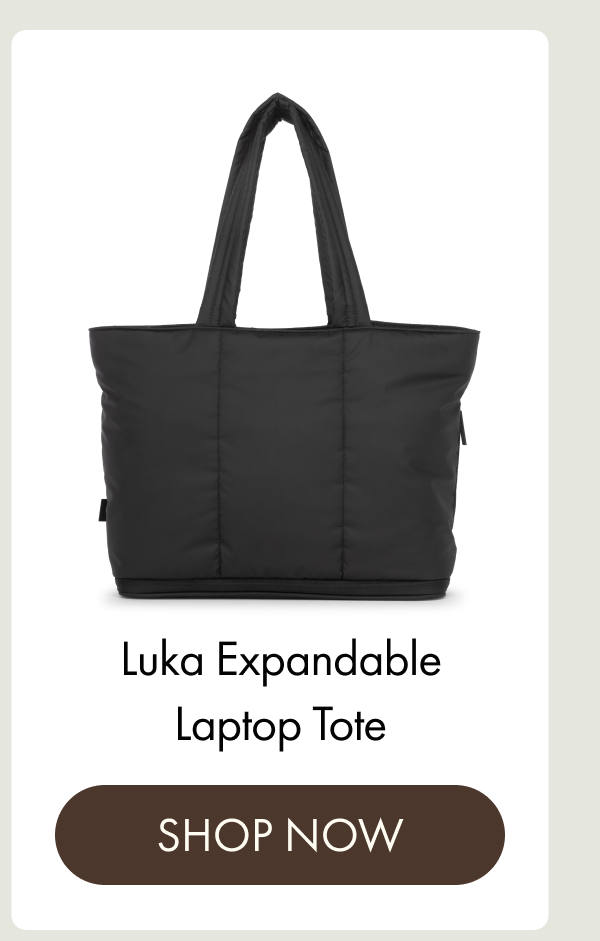 Luka Expandable Laptop Tote | SHOP NOW