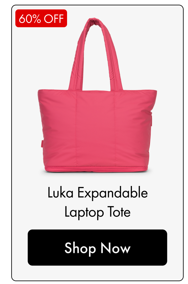 60% OFF | Luka Expandable Laptop Tote | Shop Now