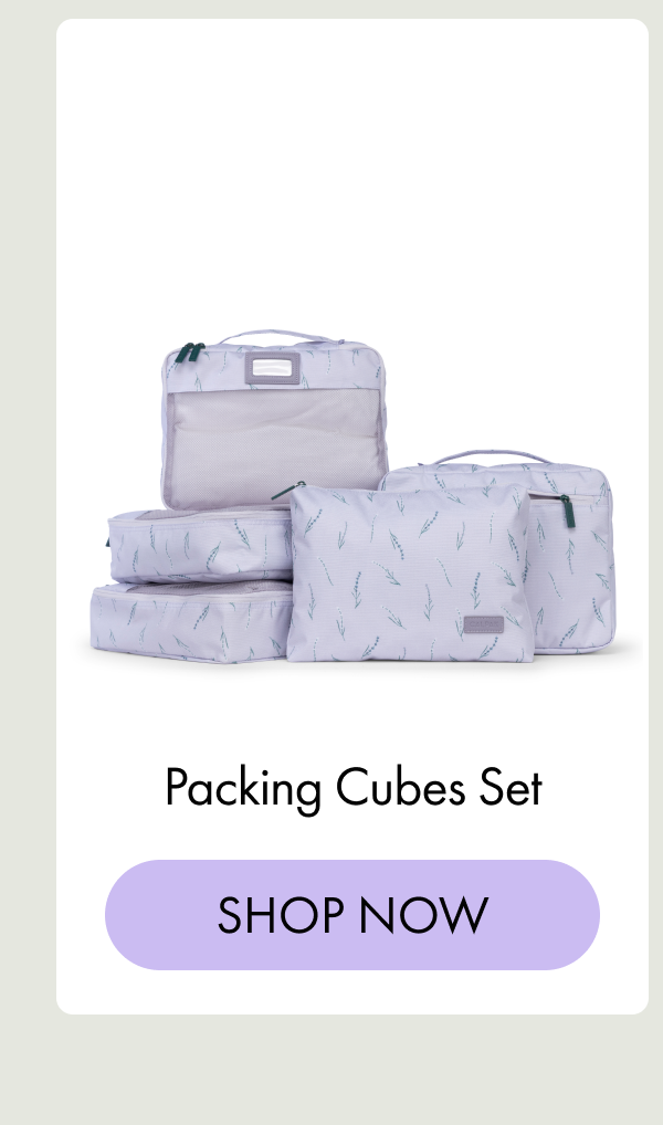 Packing Cubes Set | SHOP NOW
