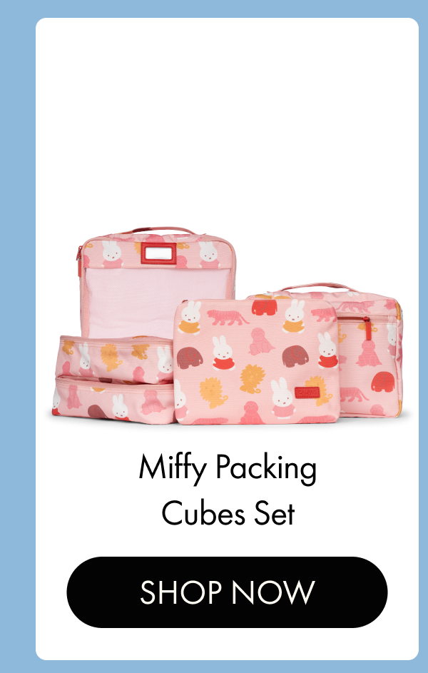Miffy Packing Cubes Set | SHOP NOW
