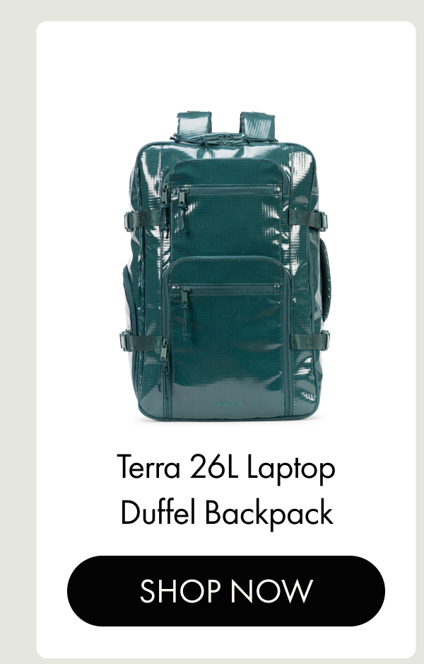 Terra 26L Laptop Duffel Backpack | SHOP NOW