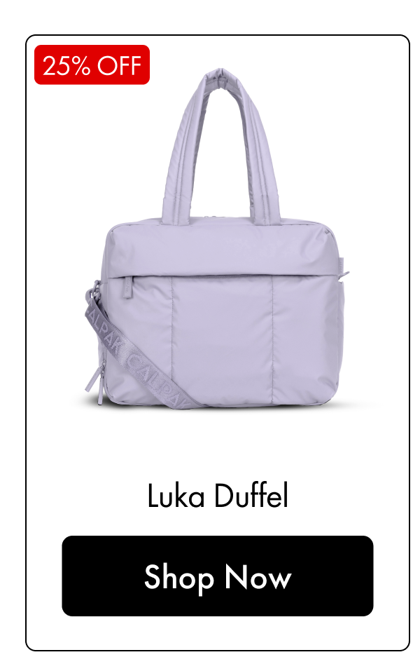 25% OFF | Luka Duffel | Shop Now