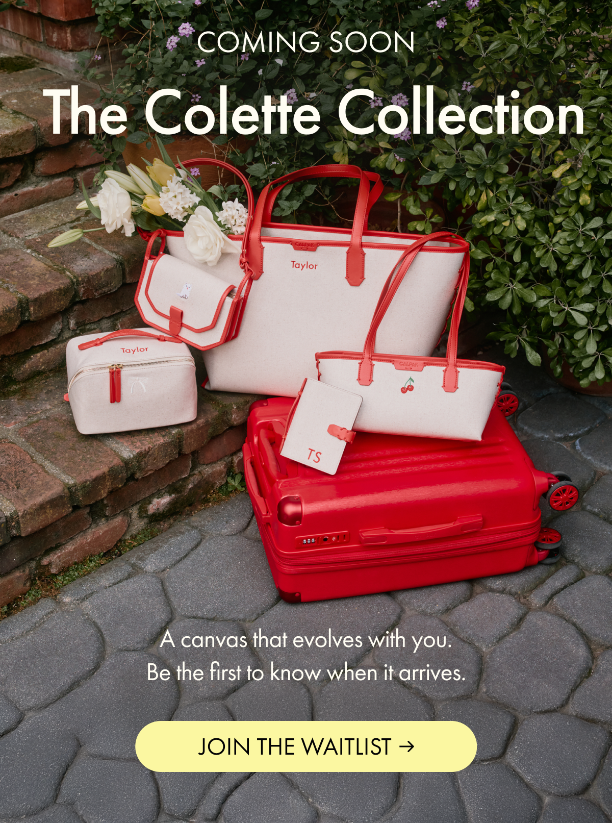 COMING SOON | The Colette Collection | A canvas that evolves with you. Be the first to know when it arrives. | JOIN THE WAITLIST