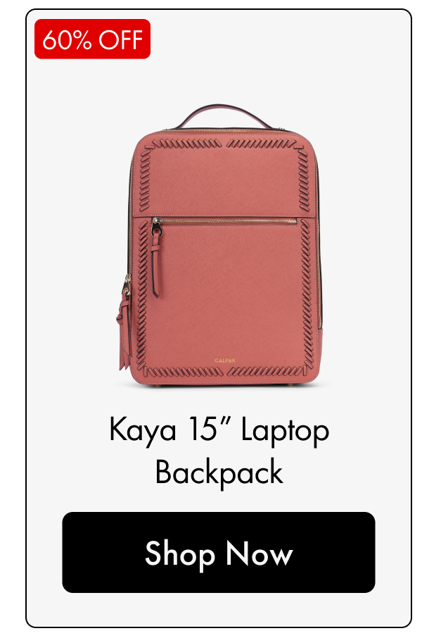 60% OFF | Kaya 15" Laptop Backpack | Shop Now