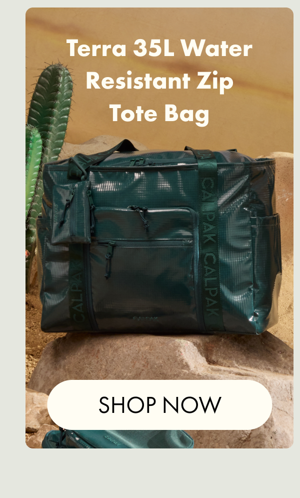 Terra 35L Water Resistant Zip Tote Bag | SHOP NOW