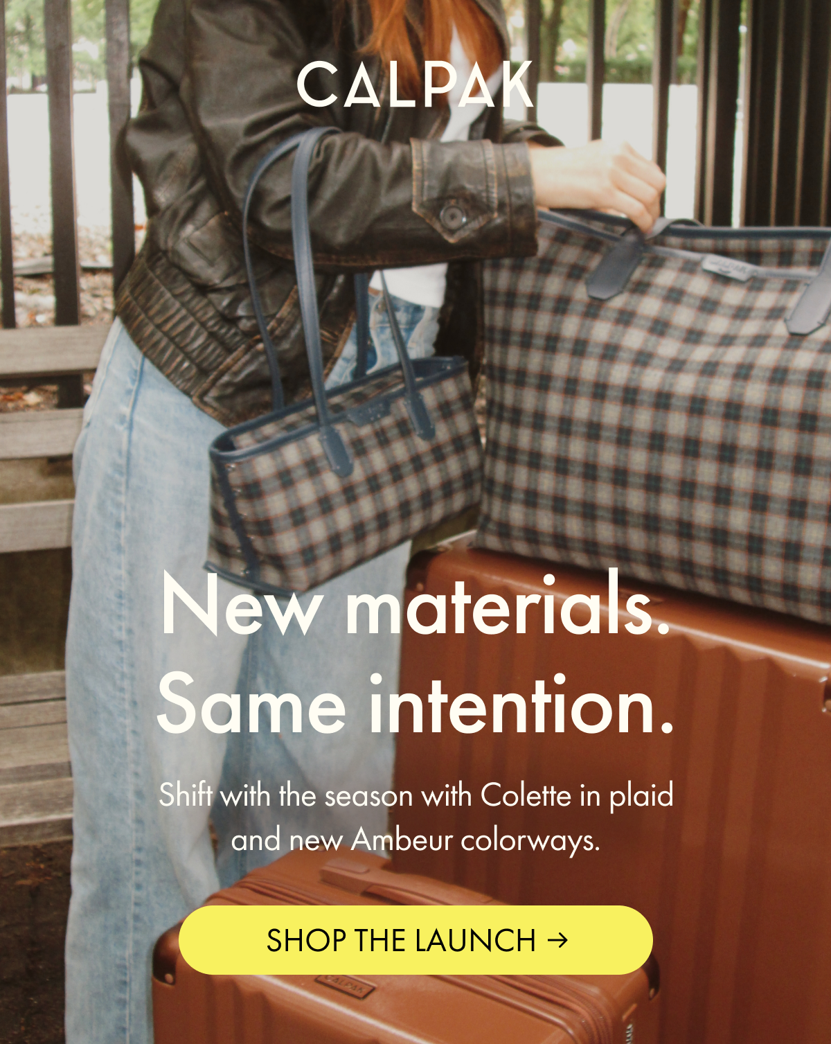 CALPAK | New materials. Same intention. Shift with the season with New Colette and Ambeur colorways.