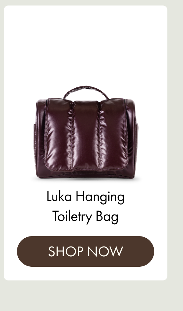 Luka Hanging Toiletry Bag | SHOP NOW