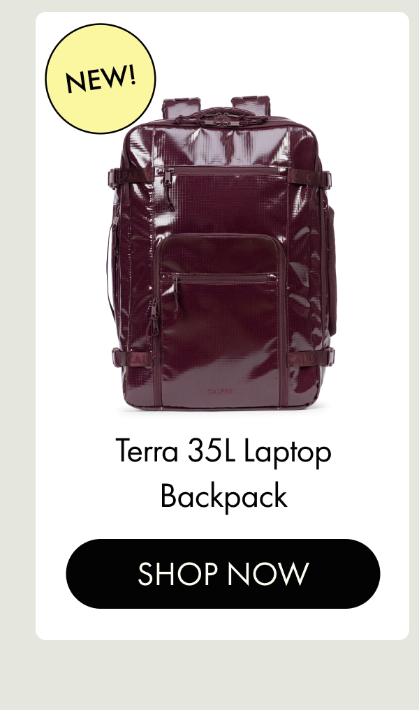 NEW! | Terra 35L Laptop Backpack | SHOP NOW