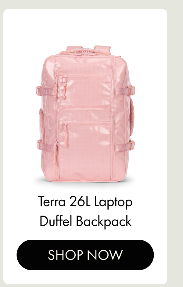 Terra 26L Laptop Duffel Backpack | SHOP NOW