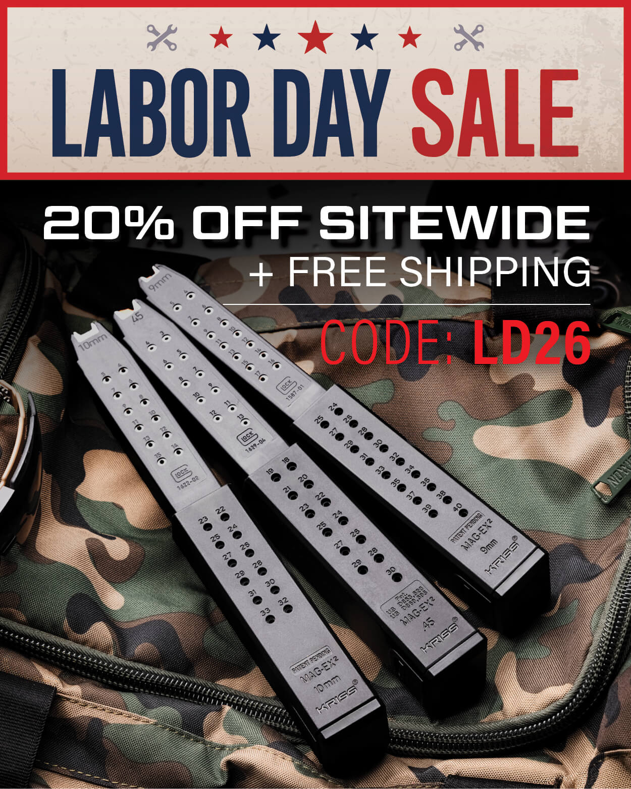 Labor Day Sale. 20% OFF Sitewide + Free Shipping. Code: LD26 Labor Day Sale. 20% OFF Sitewide + Free Shipping. Code: LD26