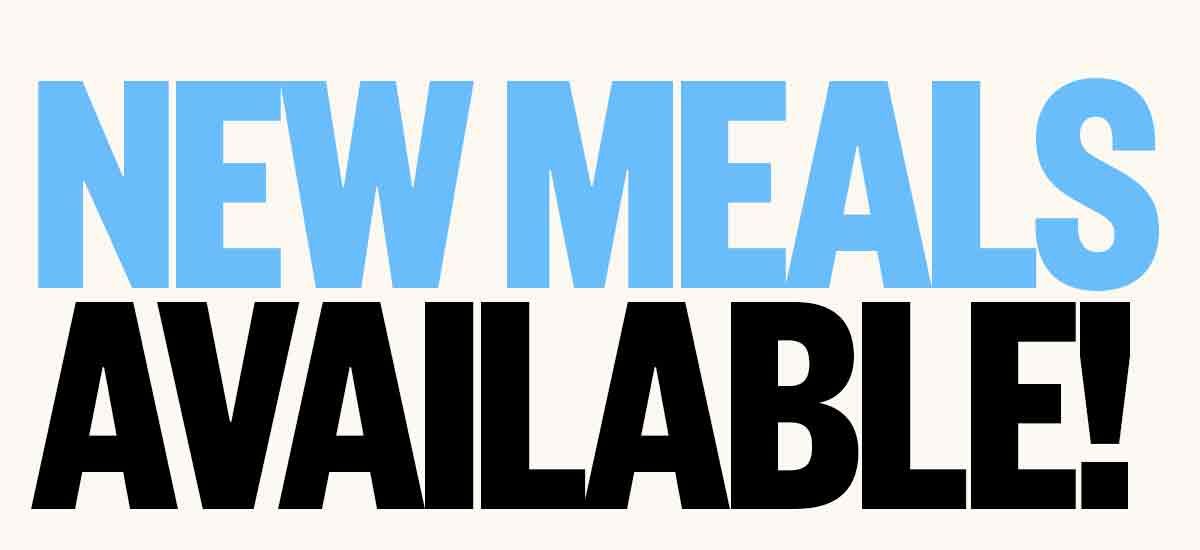 These dishes are new to our menu! 😋 Real Eats