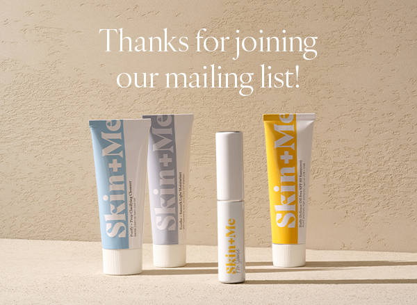 Thanks for joining our mailing list!