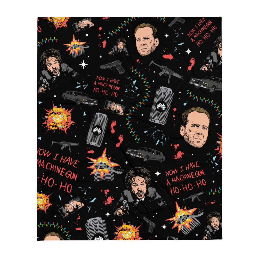 Nakatomi Christmas Blanket